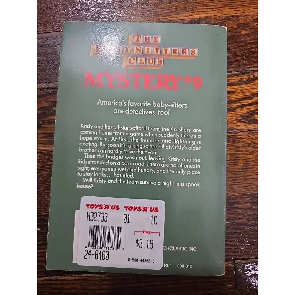 Baby-Sitters Club Mystery #9 : Kristy and the Haunted Mansion Vintage